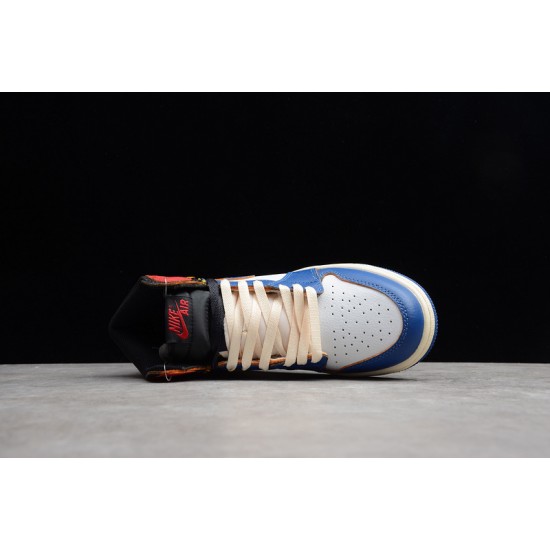 Jordan 1 High Storm Blue BV1300-146 Basketball Shoes