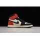 Jordan 1 High TS SP Sail Black Red CD4487-103 Basketball Shoes