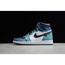 Jordan 1 High Tie-Dye CD0461-100 Basketball Shoes