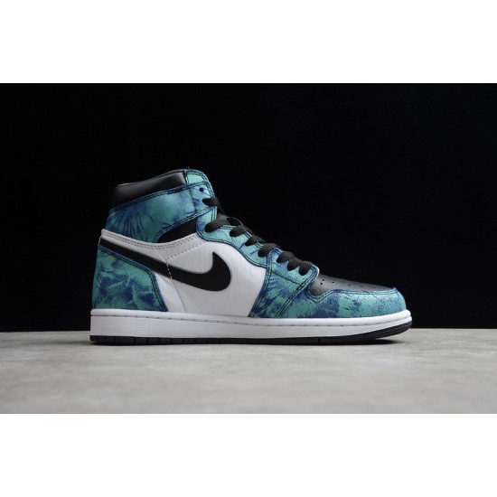 Jordan 1 High Tie-Dye CD0461-100 Basketball Shoes