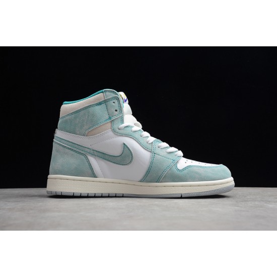 Jordan 1 High Turbo Green 555088-311 Basketball Shoes