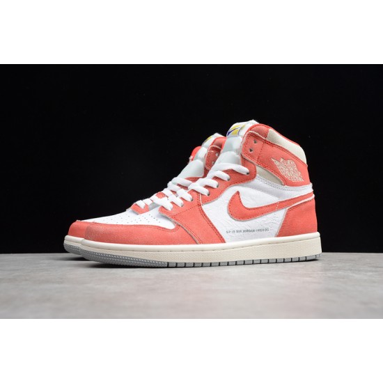 Jordan 1 High Watermelon Red BV0006-900 Basketball Shoes