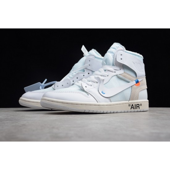 Jordan 1 High White 2018 AQ8296-100 Basketball Shoes