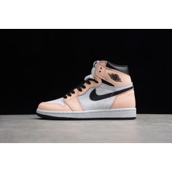 Jordan 1 High White And Pink 555441-889 Basketball Shoes