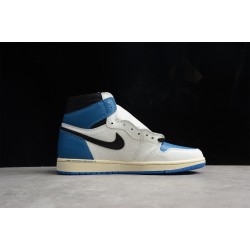 Jordan 1 High X Travis Scott Military Blue DH3227-105 Basketball Shoes
