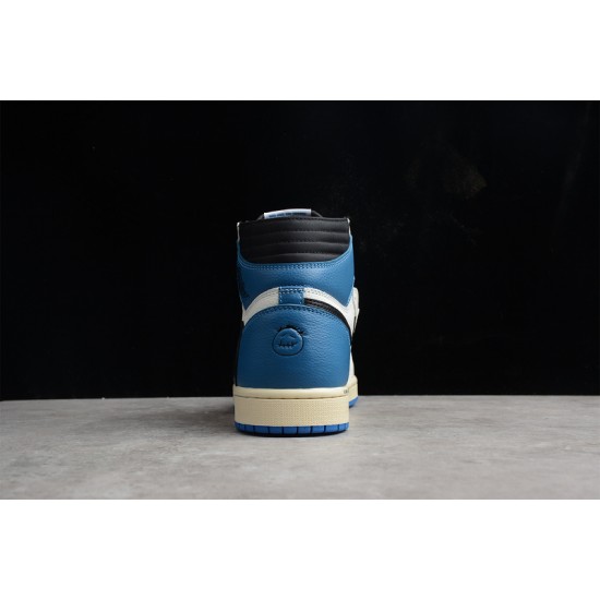 Jordan 1 High X Travis Scott Military Blue DH3227-105 Basketball Shoes