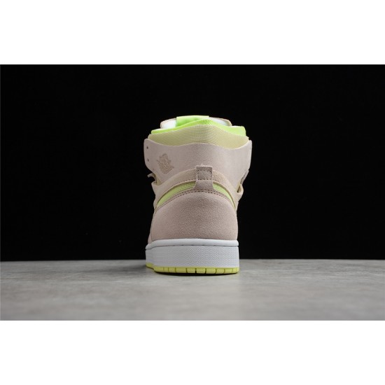 Jordan 1 High Zoom CMFT Lemon Twist CT0979-200 Basketball Shoes