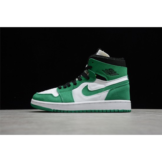 Jordan 1 High Zoom CMFT Stadium Green CT0978-300 Basketball Shoes