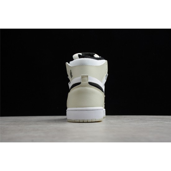 Jordan 1 High Zoom Comfort Light Bone CT0979-002 Basketball Shoes