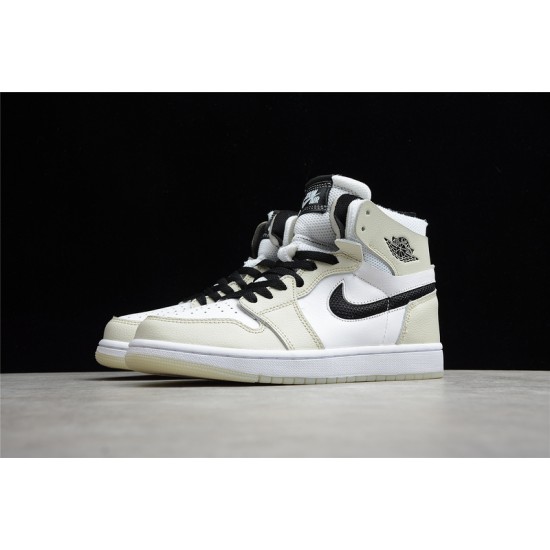 Jordan 1 High Zoom Comfort Light Bone CT0979-002 Basketball Shoes