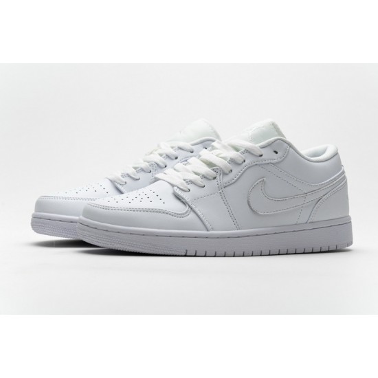 Air Jordan 1 Low White Pure Platnium