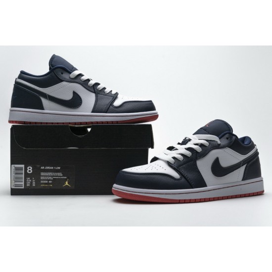 Air Jordan 1 Low Obsidian Ember Glow