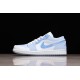 Jordan 1 Low SE Mighty Swooshers DM5442-040 Blue Men Sneaker