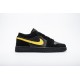 Men Air Jordan 1 Low Black Gold