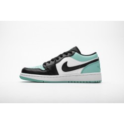 Men Air Jordan 1 Low Emerald Toe