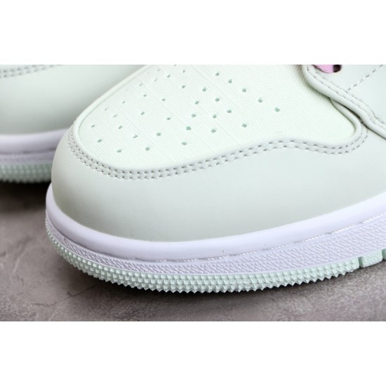 Jordan 1 Low Barely GreenCZ0776300 Basketball Shoes