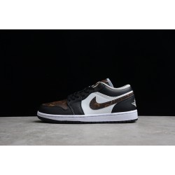 Jordan 1 Low Black 5553558039 Basketball Shoes