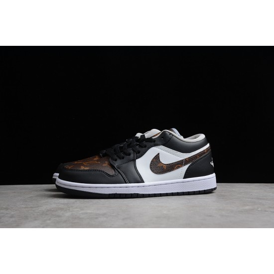 Jordan 1 Low Black 5553558039 Basketball Shoes