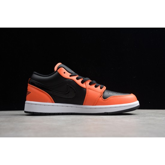 Jordan 1 Low Black Turf Orange CK3022008 Basketball Shoes Unisex