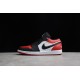 Jordan 1 Low Bred Toe 553558612 Basketball Shoes