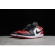 Jordan 1 Low Bred Toe 553558612 Basketball Shoes