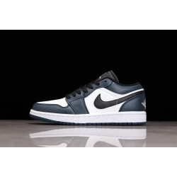 Jordan 1 Low Dark Teal 553558411 Basketball Shoes