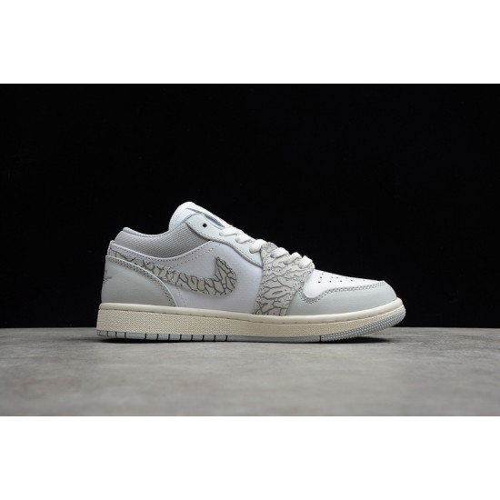 Jordan 1 Low Elephant Print DH4269100 Basketball Shoes Unisex