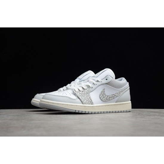 Jordan 1 Low Elephant Print DH4269100 Basketball Shoes Unisex