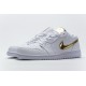 Air Jordan 1 Low White Metallic Gold