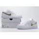 Air Jordan 1 Low White Metallic Gold