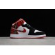 Jordan 1 Mid Bad Santa 554725-607 Basketball Shoes