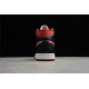 Jordan 1 Mid Black Gym Red 554724-122 Basketball Shoes