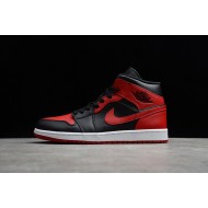 Jordan 1 Mid Bred DA4666-001 Basketball Shoes