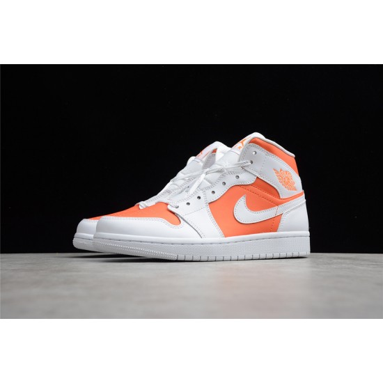 Jordan 1 Mid Bright Citrus CZ0774-800 Basketball Shoes