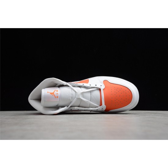 Jordan 1 Mid Bright Citrus CZ0774-800 Basketball Shoes