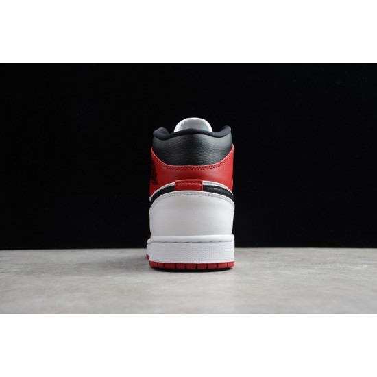 Jordan 1 Mid Chicago 554724-173 Basketball Shoes