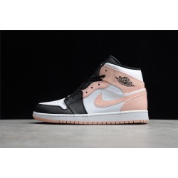 Jordan 1 Mid Crimson Tint 554724-133 Basketball Shoes