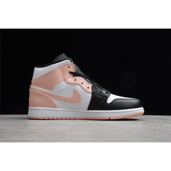 Jordan 1 Mid Crimson Tint 554724-133 Basketball Shoes