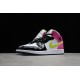 Jordan 1 Mid Cyber Active Fuchsia CZ9835-100 Basketball Shoes