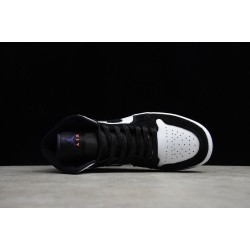 Jordan 1 Mid Dark Concord 554725-051 Basketball Shoes