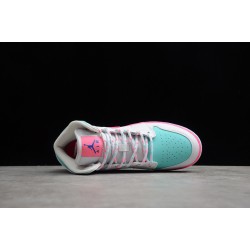 Jordan 1 Mid Digital Pink BQ6931-700 Basketball Shoes