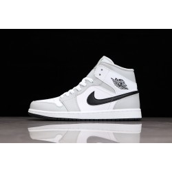 Jordan 1 Mid Grey Fog BQ6472-015 Basketball Shoes