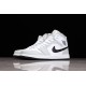 Jordan 1 Mid Grey Fog BQ6472-015 Basketball Shoes