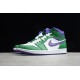 Jordan 1 Mid Hulk 554724-300 Basketball Shoes