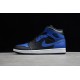 Jordan 1 Mid Hyper Royal 554724-077 Basketball Shoes