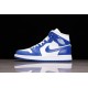 Jordan 1 Mid Kentucky Blue BQ6472-104 Basketball Shoes