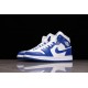 Jordan 1 Mid Kentucky Blue BQ6472-104 Basketball Shoes