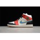 Jordan 1 Mid Let(Her)Man DC1426-100 Basketball Shoes