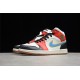 Jordan 1 Mid Let(Her)Man DC1426-100 Basketball Shoes