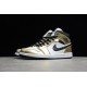 Jordan 1 Mid Metallic Gold DC1419-700 Basketball Shoes